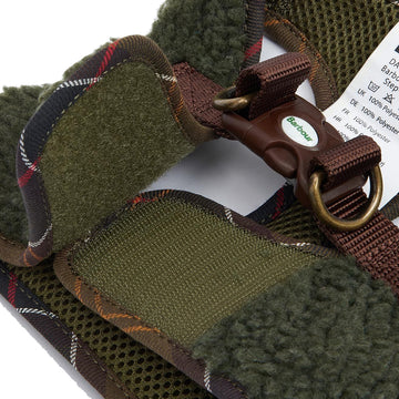 Barbour Fleece Harness Olive - Parasol Store