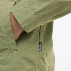 Barbour Glendale Overshirt Laurel Green - Parasol Store
