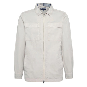 Barbour Glendale Overshirt Mist - Parasol Store