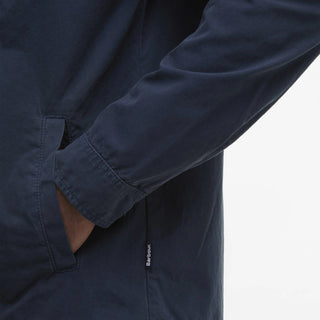 Barbour Glendale Overshirt Navy - Parasol Store