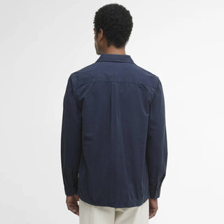 Barbour Glendale Overshirt Navy - Parasol Store
