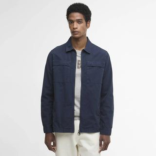Barbour Glendale Overshirt Navy - Parasol Store