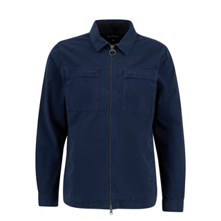 Barbour Glendale Overshirt Navy - Parasol Store