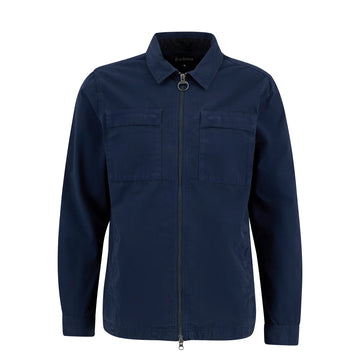 Barbour Glendale Overshirt Navy - Parasol Store