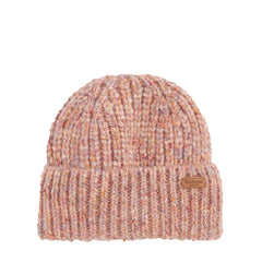Barbour Greta Beanie Hat Pink Rust - Parasol Store