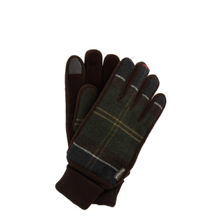 Barbour Hackney Tartan Gloves Classic Tartan
