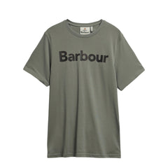 Barbour Halstow Logo Tailored T-Shirt Agave Green