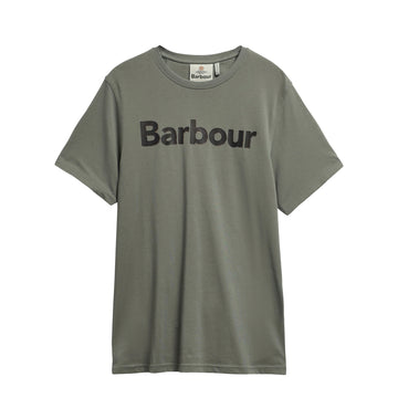 Barbour Halstow Logo Tailored T-Shirt Agave Green