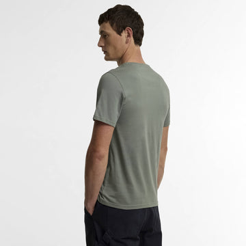 Barbour Halstow Logo Tailored T-Shirt Agave Green