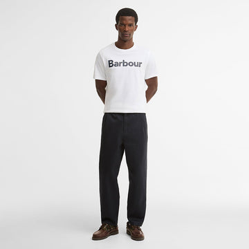 Barbour Halstow Logo Tailored T-Shirt White