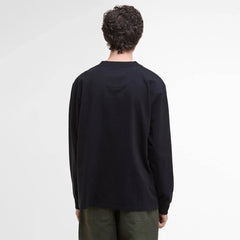 Barbour Hamilton L/S T-Shirt Black - Parasol Store