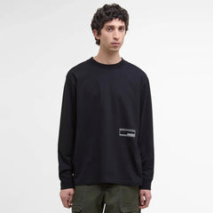 Barbour Hamilton L/S T-Shirt Black - Parasol Store