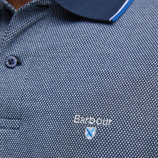 Barbour Hanswell Tailored Polo Shirt Navy - Parasol Store