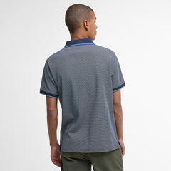 Barbour Hanswell Tailored Polo Shirt Navy - Parasol Store
