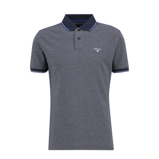 Barbour Hanswell Tailored Polo Shirt Navy - Parasol Store
