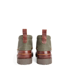 Barbour Harle Mid Chukka Boot Mahogany / Olive