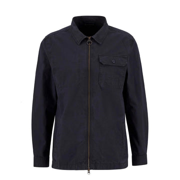 Barbour Harton Relaxed Slub Overshirt Dark Navy