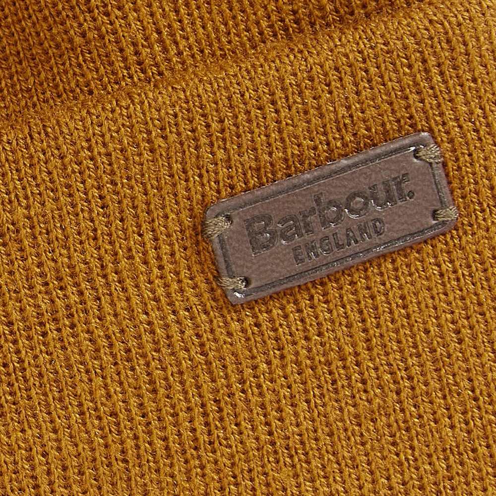 Barbour Healey Beanie Hat Dark Ginger - Parasol Store