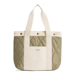 Barbour Healy Tote Bag Bleached Olive