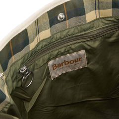 Barbour Healy Tote Bag Bleached Olive