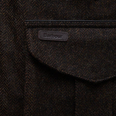 Barbour Hereford Tweed Wool Jacket Rustic Brown - Parasol Store