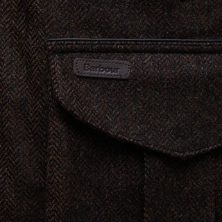 Barbour Hereford Tweed Wool Jacket Rustic Brown - Parasol Store