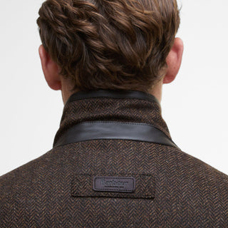 Barbour Hereford Tweed Wool Jacket Rustic Brown - Parasol Store