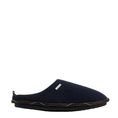 Barbour Hexham Slippers Navy - Parasol Store