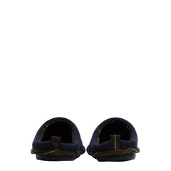 Barbour Hexham Slippers Navy - Parasol Store