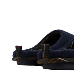 Barbour Hexham Slippers Navy - Parasol Store