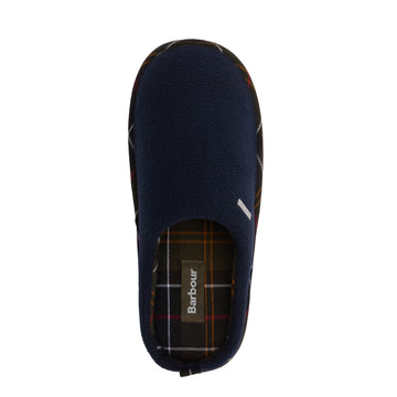 Barbour Hexham Slippers Navy
