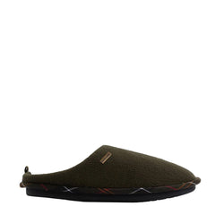 Barbour Hexham Slippers Olive - Parasol Store
