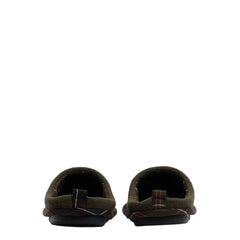 Barbour Hexham Slippers Olive - Parasol Store