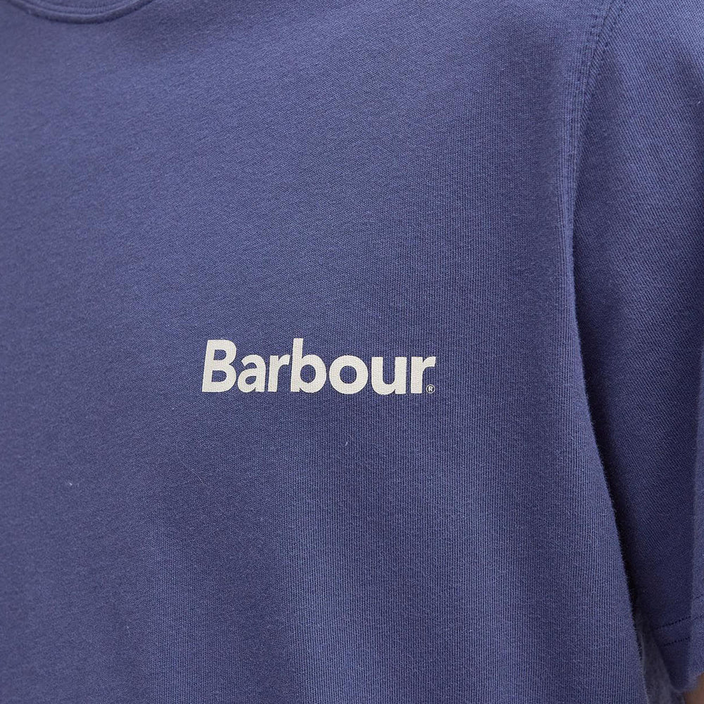 Barbour Hindle Graphic T-Shirt Oceana - Parasol Store