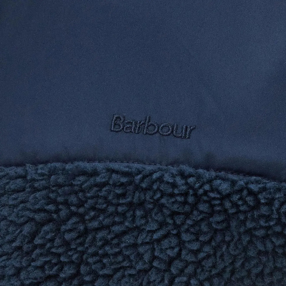 Barbour Hobson Fleece Jacket Navy