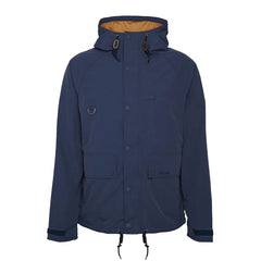 Barbour Hooded Utility Spey Jacket Navy - Parasol Store