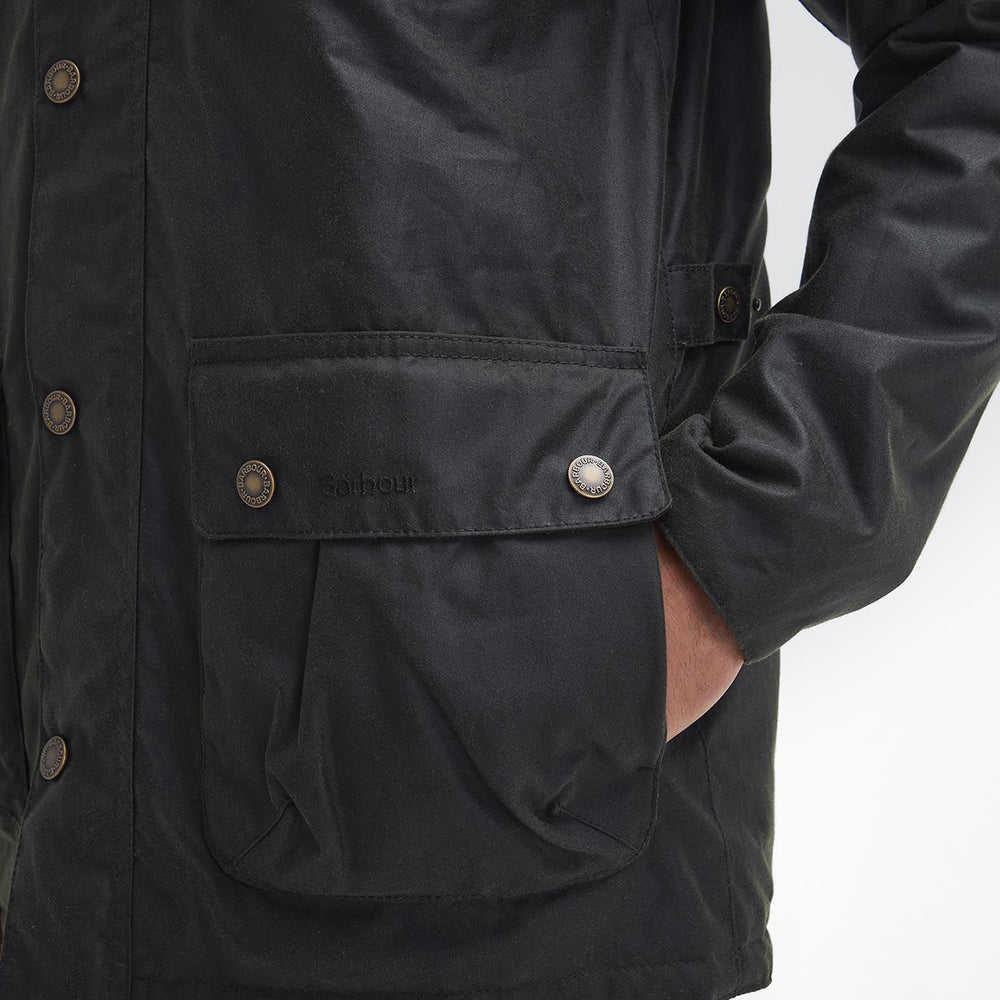 Barbour Hornsea Wax Jacket Fern - Parasol Store