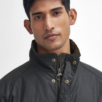 Barbour Hornsea Wax Jacket Fern - Parasol Store