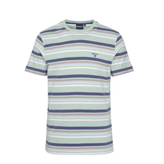 Barbour Houstead Stripe Tailored Fit T-Shirt Pale Apple - Parasol Store