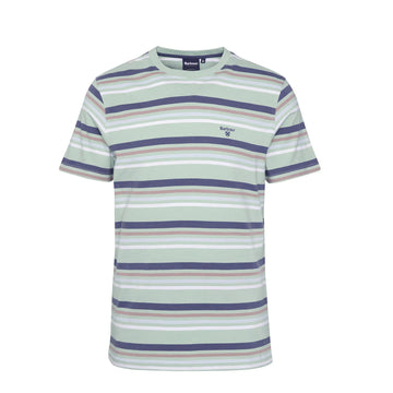Barbour Houstead Stripe Tailored Fit T-Shirt Pale Apple - Parasol Store