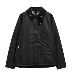 Barbour Icons Transport Wax Jacket Navy