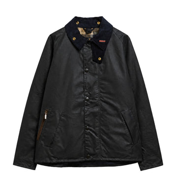 Barbour Icons Transport Wax Jacket Navy