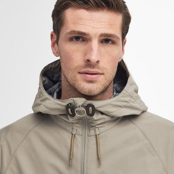Barbour Kirkhill Showerproof Jacket Concrete - Parasol Store