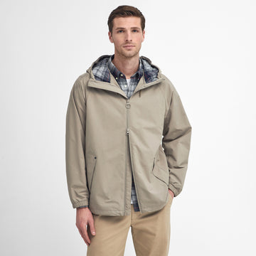 Barbour Kirkhill Showerproof Jacket Concrete - Parasol Store