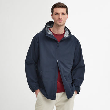 Barbour Kirkhill Showerproof Jacket Navy - Parasol Store