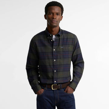 Barbour Kyeloch Tailored Tartan Shirt Shadow Classic Tartan