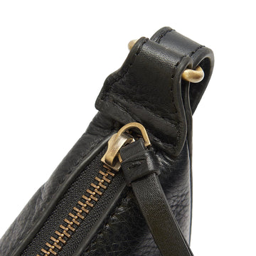 Barbour Laire Leather Sling Bag Black - Parasol Store