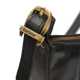 Barbour Laire Leather Sling Bag Black - Parasol Store