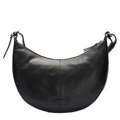 Barbour Laire Leather Sling Bag Black - Parasol Store