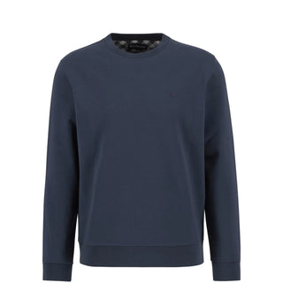 Barbour Lambeth Interlock Sweatshirt Navy - Parasol Store